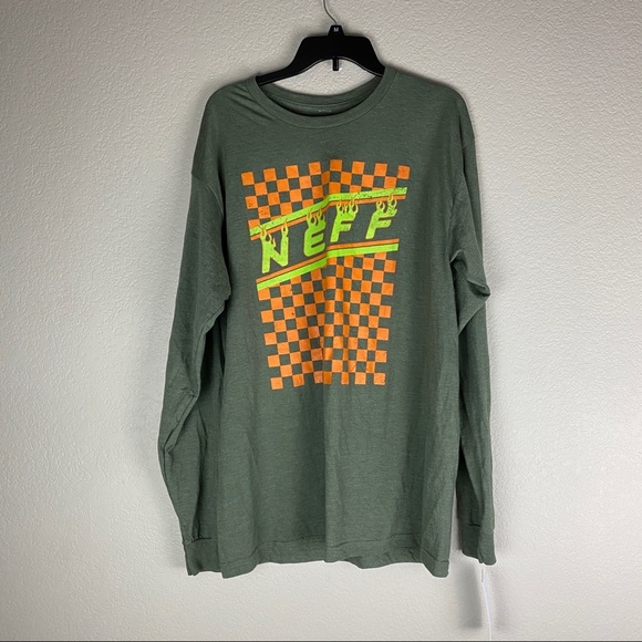 Neff Long Sleeve Shirt Size Large - Picture 1 of 4